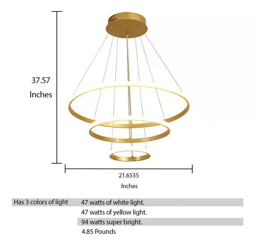 Lámpara Colgante LuxRing®